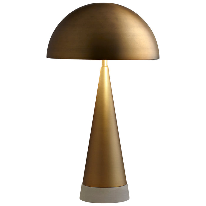 Myhouse Lighting Cyan - 10541 - Two Light Table Lamp - Aged Brass