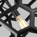 Myhouse Lighting Visual Comfort Studio - AP1071MBK - One Light Pendant - Feccetta - Midnight Black