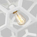 Myhouse Lighting Visual Comfort Studio - AP1071PMW - One Light Pendant - Feccetta - Paper Mache White
