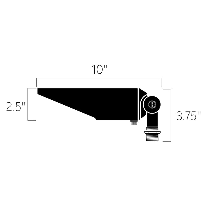 Myhouse Lighting Kichler - 15494CBR - One Light Downlight - Led Retrofit Centennial Brass - Centennial Brass