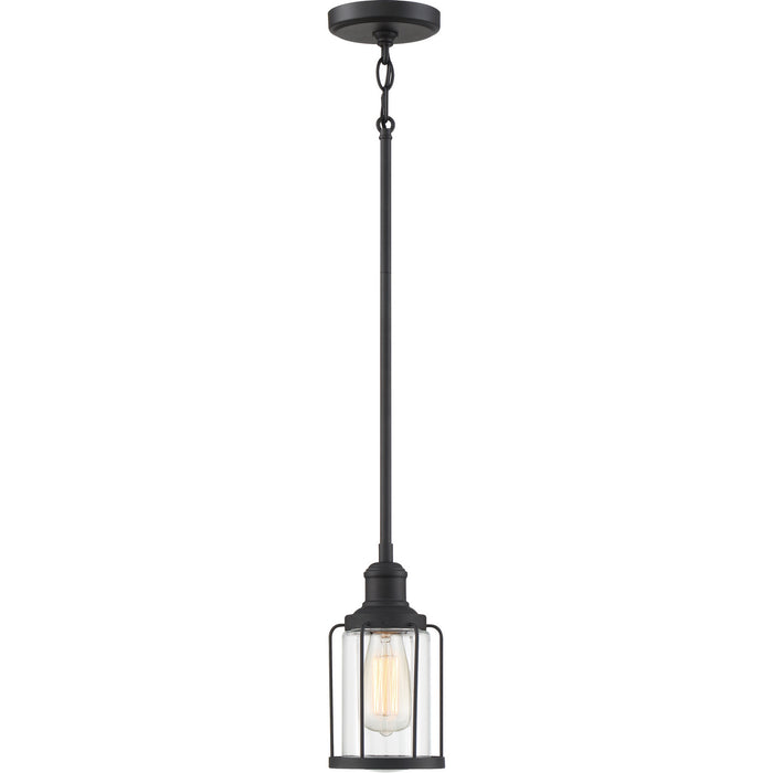 Myhouse Lighting Quoizel - LUD1505EK - One Light Mini Pendant - Ludlow - Earth Black