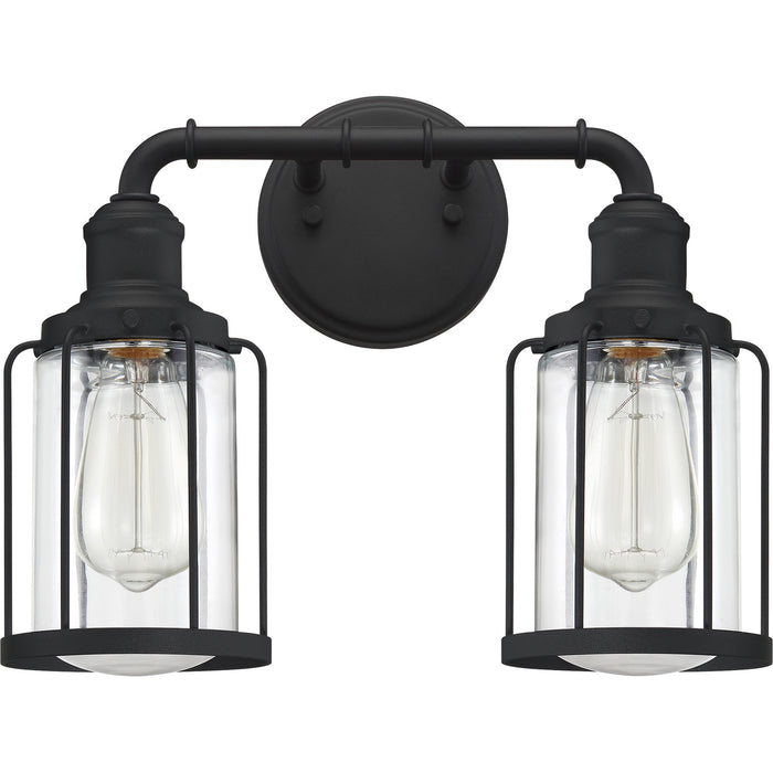 Myhouse Lighting Quoizel - LUD8615EK - Two Light Bath - Ludlow - Earth Black