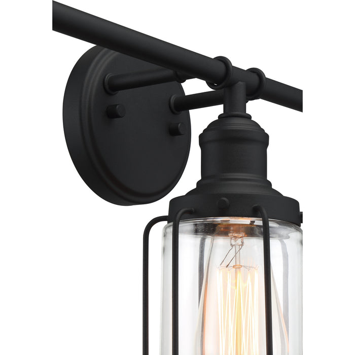 Myhouse Lighting Quoizel - LUD8634EK - Four Light Bath - Ludlow - Earth Black