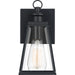 Myhouse Lighting Quoizel - PAX8305MBK - One Light Outdoor Wall Lantern - Paxton - Matte Black