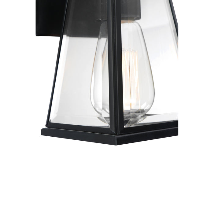 Myhouse Lighting Quoizel - PAX8305MBK - One Light Outdoor Wall Lantern - Paxton - Matte Black