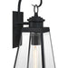 Myhouse Lighting Quoizel - PAX8407MBK - One Light Outdoor Wall Lantern - Paxton - Matte Black