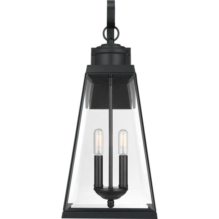 Myhouse Lighting Quoizel - PAX8409MBK - Two Light Outdoor Wall Lantern - Paxton - Matte Black