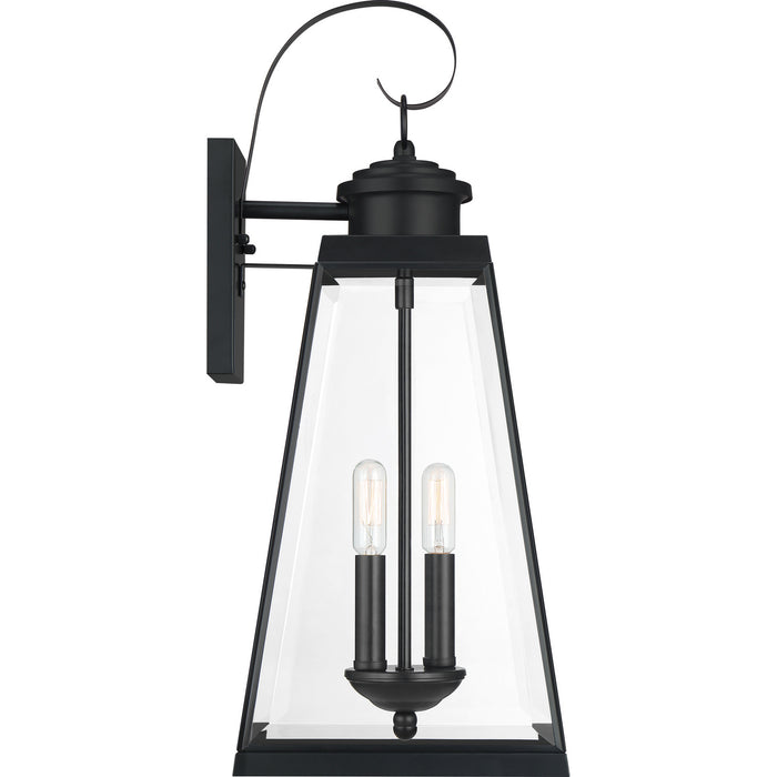 Myhouse Lighting Quoizel - PAX8409MBK - Two Light Outdoor Wall Lantern - Paxton - Matte Black