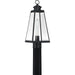 Myhouse Lighting Quoizel - PAX9007MBK - One Light Outdoor Post Mount - Paxton - Matte Black