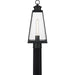 Myhouse Lighting Quoizel - PAX9007MBK - One Light Outdoor Post Mount - Paxton - Matte Black