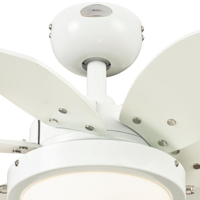 Myhouse Lighting Westinghouse Lighting - 7224700 - 24"Ceiling Fan - Quince - White