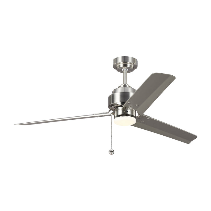 Myhouse Lighting Visual Comfort Fan - 3AR54BS - 54``Ceiling Fan - Arcade 54 - Brushed Steel