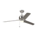 Myhouse Lighting Visual Comfort Fan - 3AR54BS - 54``Ceiling Fan - Arcade 54 - Brushed Steel