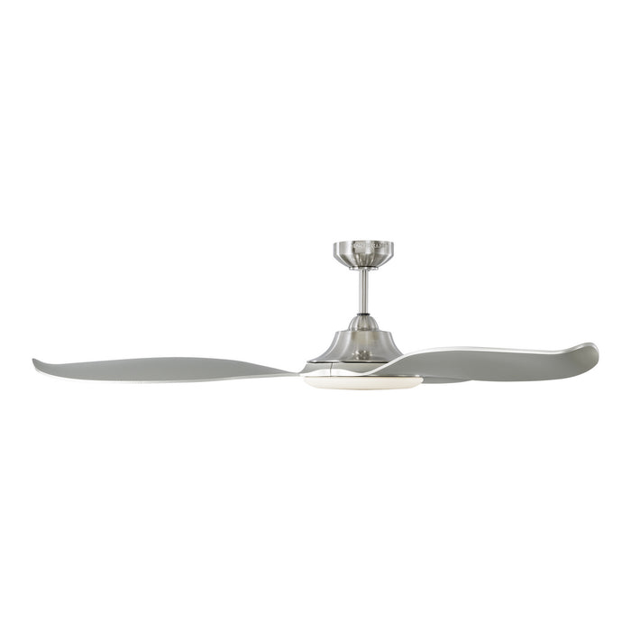 Myhouse Lighting Visual Comfort Fan - 3STR60BSD - 60``Ceiling Fan - Stockton 60 - Brushed Steel