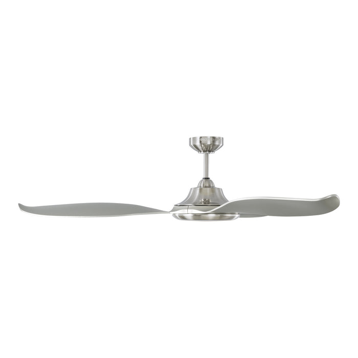 Myhouse Lighting Visual Comfort Fan - 3STR60BSD - 60``Ceiling Fan - Stockton 60 - Brushed Steel