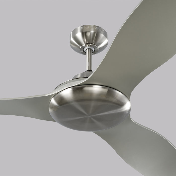 Myhouse Lighting Visual Comfort Fan - 3STR60BSD - 60``Ceiling Fan - Stockton 60 - Brushed Steel