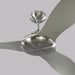 Myhouse Lighting Visual Comfort Fan - 3STR60BSD - 60``Ceiling Fan - Stockton 60 - Brushed Steel