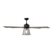 Myhouse Lighting Generation Lighting. - 4RKR60AGPD - 60``Ceiling Fan - Rockland - Aged Pewter