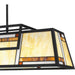 Myhouse Lighting Quoizel - ATW439MBK - Four Light Island Chandelier - Atwater - Matte Black