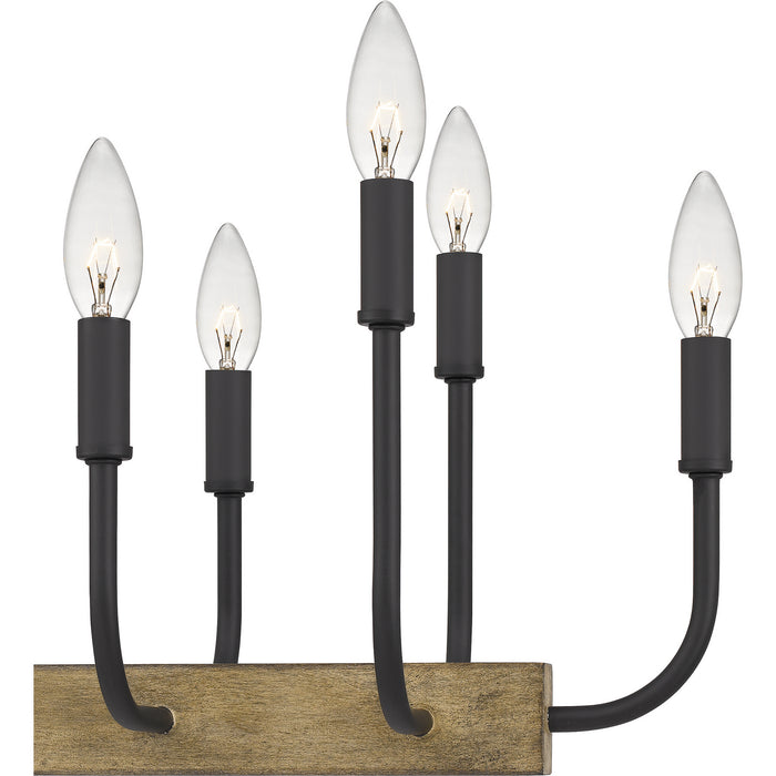 Myhouse Lighting Quoizel - COD139MBK - 16 Light Island Chandelier - Coda - Matte Black