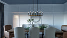 Myhouse Lighting Quoizel - COD139MBK - 16 Light Island Chandelier - Coda - Matte Black