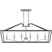 Myhouse Lighting Quoizel - CTA642MBK - Six Light Island Chandelier - Catalina - Matte Black