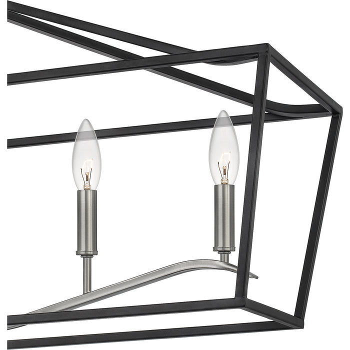 Myhouse Lighting Quoizel - CTA642MBK - Six Light Island Chandelier - Catalina - Matte Black