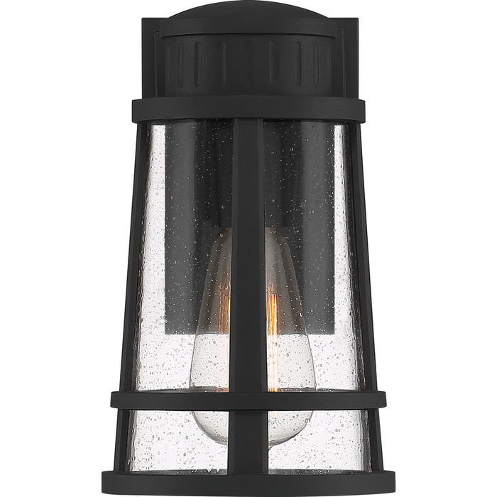 Myhouse Lighting Quoizel - DNM8406EK - One Light Outdoor Lantern - Dunham - Earth Black