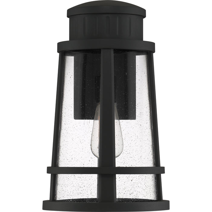 Myhouse Lighting Quoizel - DNM8410EK - One Light Outdoor Lantern - Dunham - Earth Black