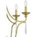 Myhouse Lighting Quoizel - JOU5025AB - Five Light Chandelier - Joules - Aged Brass