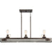 Myhouse Lighting Quoizel - MVL642IN - Eight Light Island Chandelier - Melville - Iron Gate