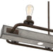 Myhouse Lighting Quoizel - MVL642IN - Eight Light Island Chandelier - Melville - Iron Gate