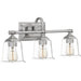 Myhouse Lighting Quoizel - NLC8603BN - Three Light Bath - Nicholas - Brushed Nickel