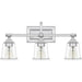 Myhouse Lighting Quoizel - NLC8603C - Three Light Bath - Nicholas - Polished Chrome