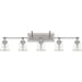 Myhouse Lighting Quoizel - NLC8605BN - Five Light Bath Fixture - Nicholas - Brushed Nickel