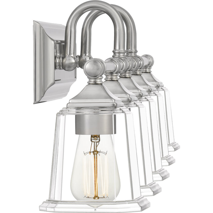 Myhouse Lighting Quoizel - NLC8605BN - Five Light Bath Fixture - Nicholas - Brushed Nickel