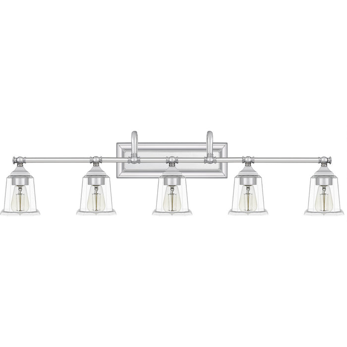 Myhouse Lighting Quoizel - NLC8605C - Five Light Bath Fixture - Nicholas - Polished Chrome