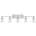 Myhouse Lighting Quoizel - NLC8605C - Five Light Bath Fixture - Nicholas - Polished Chrome