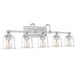 Myhouse Lighting Quoizel - NLC8605C - Five Light Bath Fixture - Nicholas - Polished Chrome