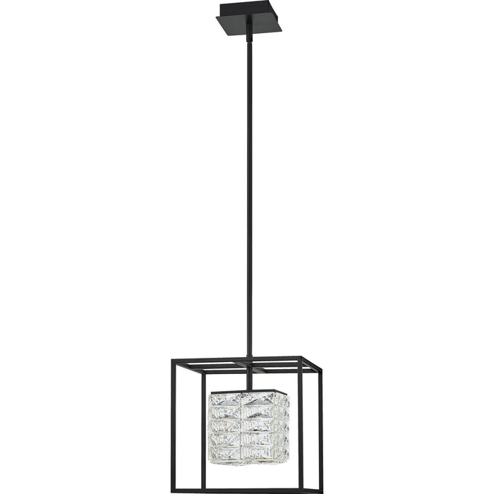 Myhouse Lighting Quoizel - PCDZ2812MBK - LED Pendant - Dazzle - Matte Black