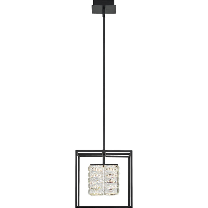 Myhouse Lighting Quoizel - PCDZ2812MBK - LED Pendant - Dazzle - Matte Black