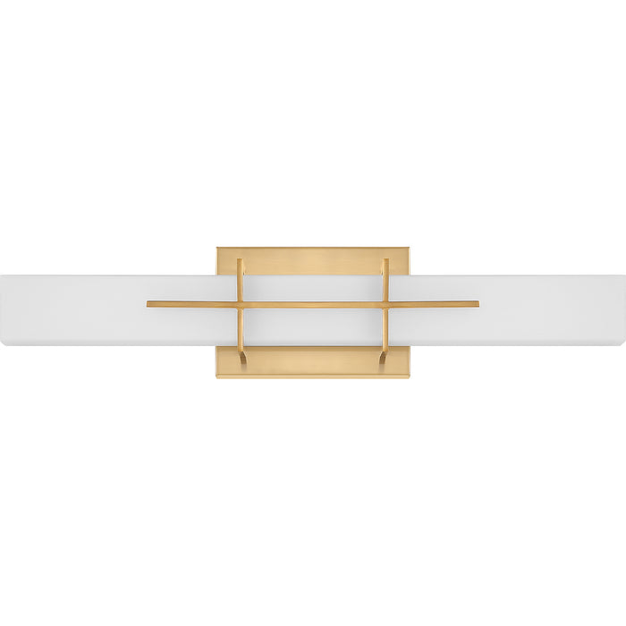 Myhouse Lighting Quoizel - PCGI8523AB - LED Bath Fixture - Gemini - Aged Brass