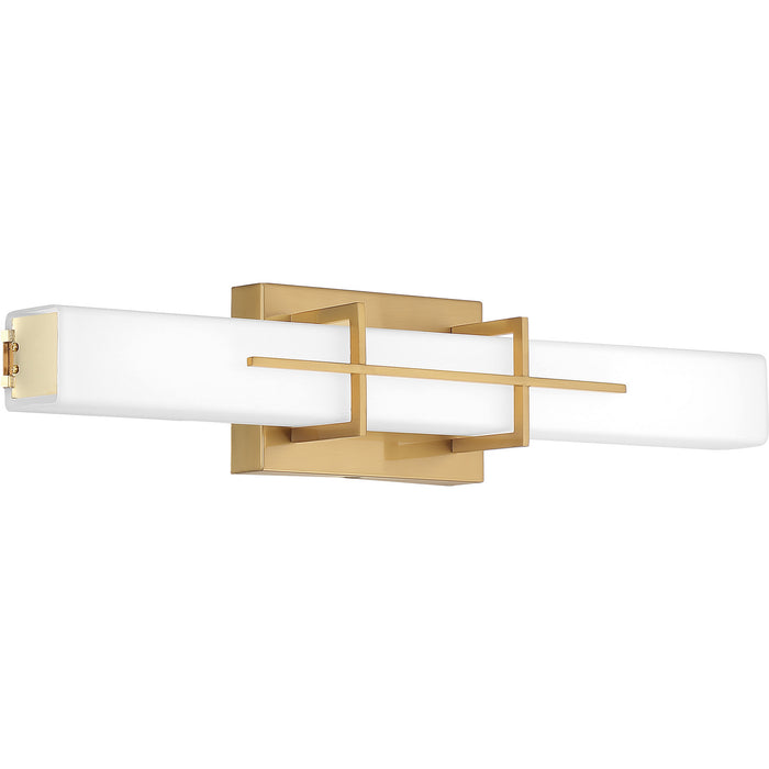 Myhouse Lighting Quoizel - PCGI8523AB - LED Bath Fixture - Gemini - Aged Brass