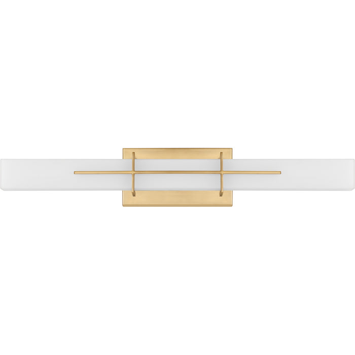 Myhouse Lighting Quoizel - PCGI8528AB - LED Bath Fixture - Gemini - Aged Brass