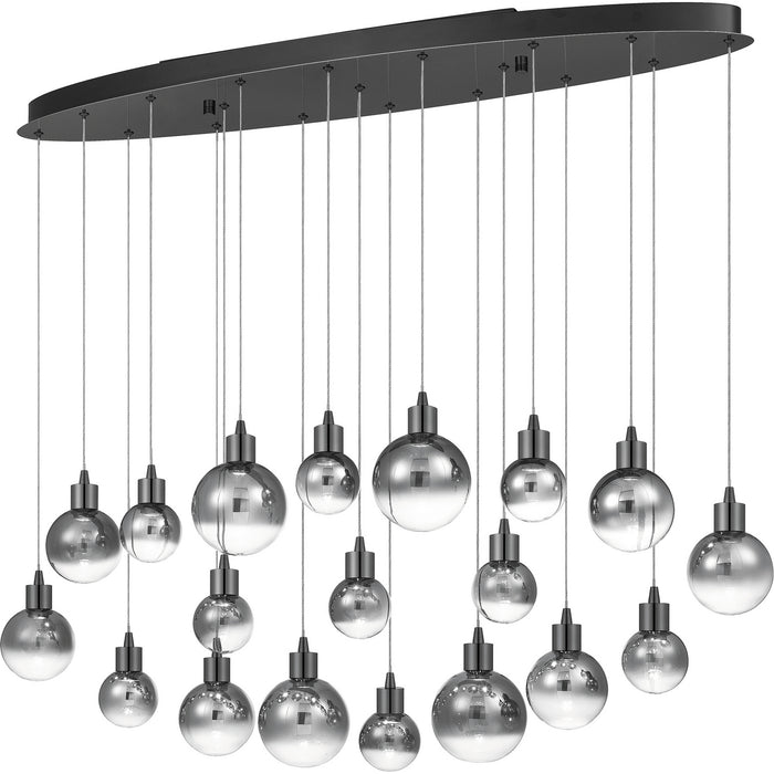 Myhouse Lighting Quoizel - PCSH1941BCH - LED Island Chandelier - Shadow - Black Chrome