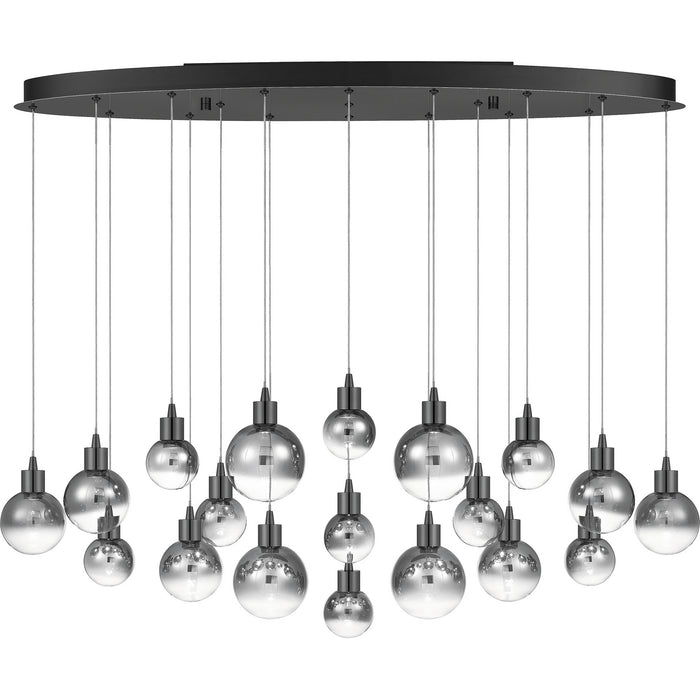 Myhouse Lighting Quoizel - PCSH1941BCH - LED Island Chandelier - Shadow - Black Chrome