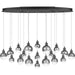 Myhouse Lighting Quoizel - PCSH1941BCH - LED Island Chandelier - Shadow - Black Chrome