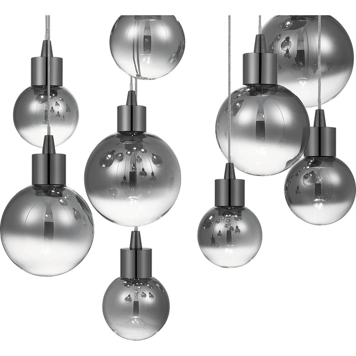 Myhouse Lighting Quoizel - PCSH1941BCH - LED Island Chandelier - Shadow - Black Chrome