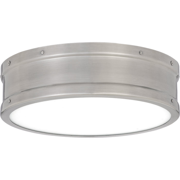 Myhouse Lighting Quoizel - QF5224AP - LED Flush Mount - Ahoy - Antique Polished Nickel