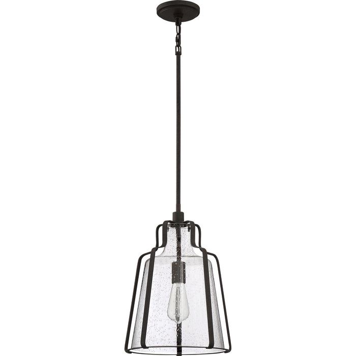 Myhouse Lighting Quoizel - QF5228RK - One Light Pendant - Haverford - Rustic Black